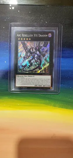 Yu-Gi-Oh Arc Rebellion XYZ Dragon 1st Edition Secret Rare Card PHRA-EN041 - Image 1