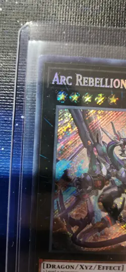 Yu-Gi-Oh Arc Rebellion XYZ Dragon 1st Edition Secret Rare Card PHRA-EN041 - Image 5