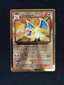 Pokemon - Classic Celebrations 25th Anniversary - Charizard Metal Card - Nm - Image 1