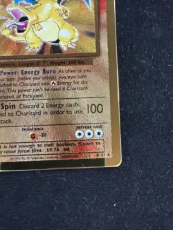 Pokemon - Classic Celebrations 25th Anniversary - Charizard Metal Card - Nm - Image 4