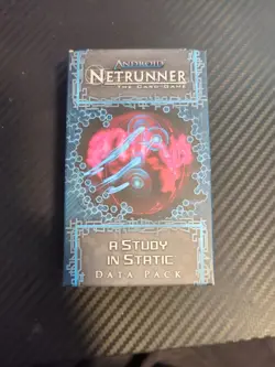 Android Netrunner a Study in Static Data Pack LCG FFG. cards are sealed unopened - Image 1