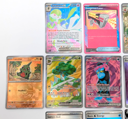 Lot of 21 Pokemon TCG Card Pikachu Arven Flapple Masterball Special Illustration - Image 3