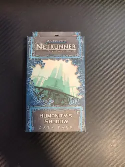Android Netrunner Card Game Humanity's Shadow Data Pack, MINT UNOPENED - Image 1