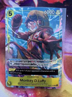 Monkey.D.Luffy (Illustration Box Vol.3) OP07-109 One Piece Promotion Cards Foil - Image 1