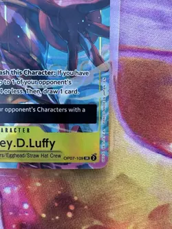 Monkey.D.Luffy (Illustration Box Vol.3) OP07-109 One Piece Promotion Cards Foil - Image 4