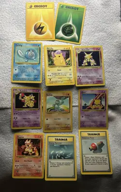 Pokemon Charzard 1999 Base Set Opened Pack with Cards - Image 3