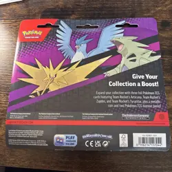 Pokemon 2 Pack Blister Pack - Team Rocket's Articuno, Zapdos & Tyranitar Cards - Image 2