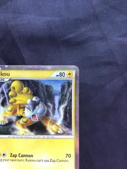 Pokemon Cards: HeartGold and SoulSilver Promo: Raikou HGSS19 - Image 3
