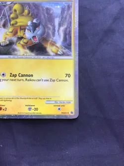 Pokemon Cards: HeartGold and SoulSilver Promo: Raikou HGSS19 - Image 4