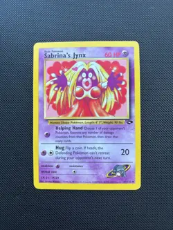 Pokemon Card Gym Challenge Sabrina's Jynx 57/132 WOTC - Image 1