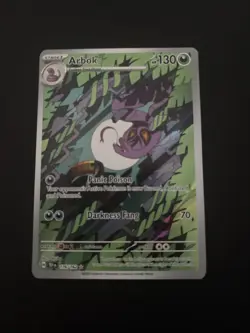 Pokemon TCG: SV : 2 Card Lot IRs: 151 Ivysaur And TEF Arbok - Image 2