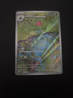 Pokemon TCG: SV : 2 Card Lot IRs: 151 Ivysaur And TEF Arbok - Image 4
