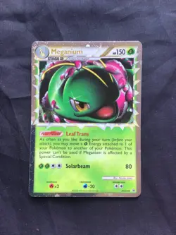 Pokemon Cards: HeartGold and SoulSilver Promo: Meganium HGSS08 - Image 1