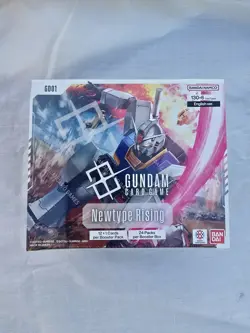 GUNDAM CARD GAME NEWTYPE RISING GD01 ENGLISH BOOSTER BOX! IN STOCK! - Image 1