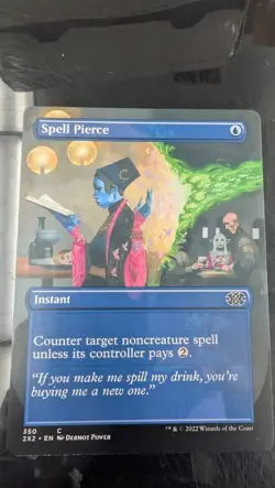 Spell Pierce Borderless Double Masters Playset (4 Copies) Magic Cards 2022 - Image 5