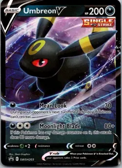 Umbreon V - Promo SWSH: Sword & Shield Promo Cards SWSH203 LP NM-LP - Image 1