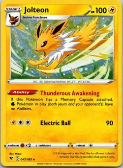 Jolteon - (Cosmos Holo) Promo Miscellaneous Cards & Products 047/185 LP - Image 1