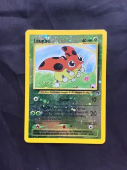 Pokemon Cards: Southern Islands Reverse Holo: Ledyba 7/18 - Image 1