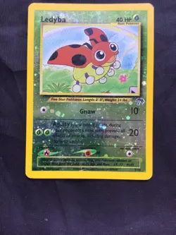 Pokemon Cards: Southern Islands Reverse Holo: Ledyba 7/18 - Image 2