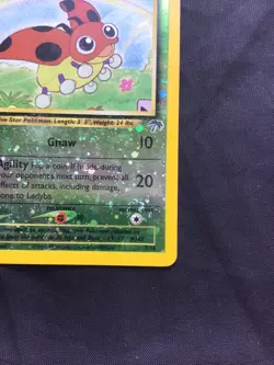 Pokemon Cards: Southern Islands Reverse Holo: Ledyba 7/18 - Image 5