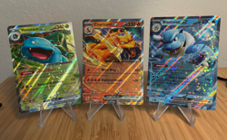 Charizard EX 6/165, Venusaur EX 3/165 & Blastoise EX 9/165 151 Pokemon card MEW - Image 1
