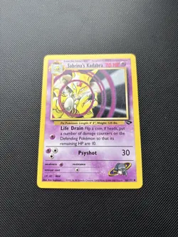 Pokemon Card Gym Challenge Sabrina's Kadabra 58/132 WOTC - Image 2