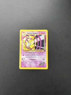Pokemon Card Gym Challenge Sabrina's Kadabra 58/132 WOTC - Image 3