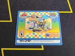 Pokemon TCG Line Code Card 2025 World Championships Welcome Kit Shipped&Message - Image 1