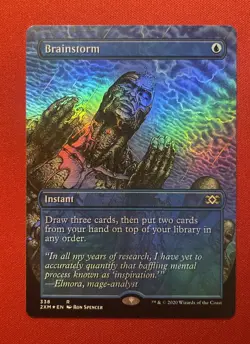 Brainstorm (Borderless) Double Masters Foil - Image 1