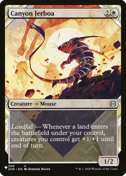 Canyon Jerboa - Showcase - The List x1 - The List - NM-Mint, English - The List - Image 1
