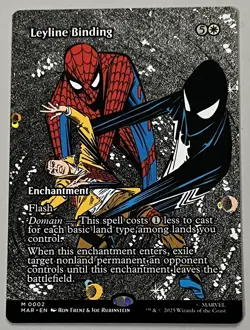 MTG Marvel Universe Leyline Binding Enchantment MYTHIC REGULAR #0002 - Image 1