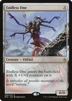 2x Endless One Battle for Zendikar LP MTG - Image 1