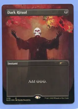 MTG Dark Ritual #D Secret Lair Foil - Image 1