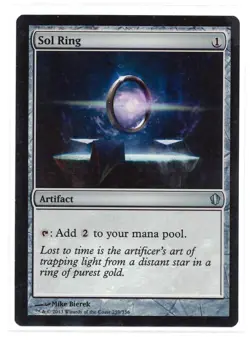 MTG Commander 2013 - 1x Sol Ring - LP - Image 1