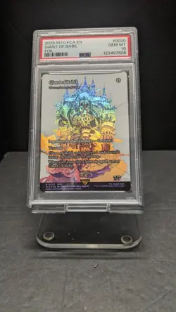 2025 MTG Final Fantasy Giant of Babil Through the Ages FOIL 0020 PSA 10 FF4 - Image 1