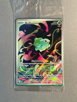 Bulbasaur 133/132 - Mega Evolution - Stamped Promo - Pokemon card - SEALED - Image 1