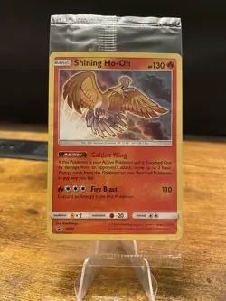 SEALED Pokemon Shining Ho-Oh SM70 Black Star Promo Shining Legends Sun & Moon - Image 1