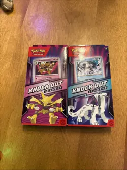 Pokemon TCG 1 Alakazam and 1 Chien Pap Knockout Collection boxes 2025. - Image 1