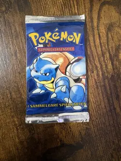 Pokemon Booster Base Set Turtok / Blastoise Edition 1999 Deutsch/German sealed - Image 1