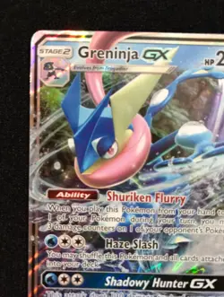 Pokemon TCG Greninja GX Forbidden Light Holo Rare 24/131 NM-MINT Condition - Image 2