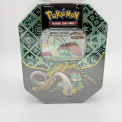 Pokemon TCG: SV Paldean Fates Great Tusk ex Tin - FACTORY SEALED - Image 1