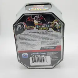 Pokemon TCG: SV Paldean Fates Great Tusk ex Tin - FACTORY SEALED - Image 3
