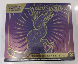 Pokemon TCG: Scarlet and Violet Elite Trainer Box Base Set Violet Miraidon 820650853418 - Image 1