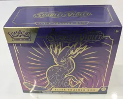 Pokemon TCG: Scarlet and Violet Elite Trainer Box Base Set Violet Miraidon 820650853418 - Image 2
