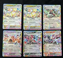 Pokemon TCG Surging Sparks Ex Lot - Exeggutor, Cyclizar, Hyrdreigon, Etc - Image 1