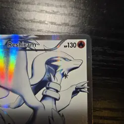 Reshiram 113/114 Full Art Ultra Rare Pokemon Black And White NM English - Image 2
