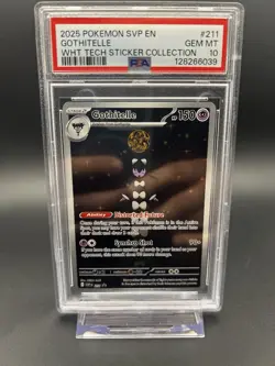 2025 POKEMON SVP EN-SV BLACK STAR PROMO #211 GOTHITELLE PSA 10 - Image 1