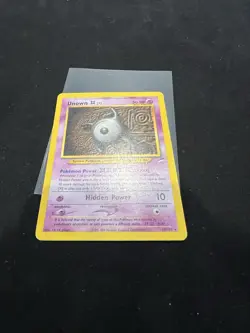 Unown [X] 30/105 Neo Destiny Card TCG Nintendo Pokemon - Image 2