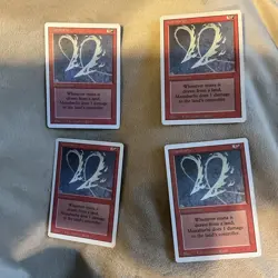 MTG - Manabarbs - 4th Edition - NM - MAGIC CARD - Image 1