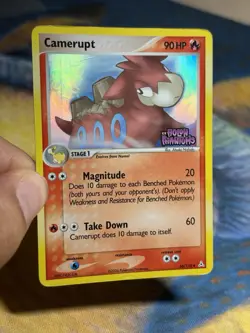 Camerupt 36/110 Ex Holon Phantoms Pokemon TCG Reverse Holo Stamped Card HP - Image 3